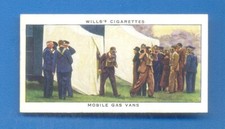 AIR RAID PRECAUTIONS.No.38 MOBILE GAS VANS.WILLS CIGARETTE CARD 1938