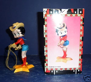 Vandor Betty Boop Western Cowgirl Figure- New in Box- #11053 - Picture 1 of 5
