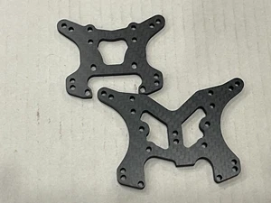 Carbon Fiber FRONT & REAR SHOCK TOWER For Losi Lasernut U4 - Picture 1 of 3