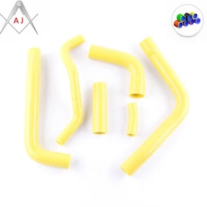 For Yamaha YZFR6 YZF R6 R6N 1999-2002 Silicone Radiator Coolant Hoses Kit Yellow - Bild 1 von 4