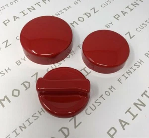 Mk7 Ford Fiesta ST180 Ecoboost - Engine Cap Cover Kit - Gloss Red Plastic - Picture 1 of 1