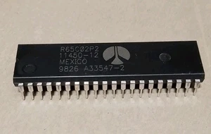 1 x NEW R65C02P2 40 Pin Microprocessor. GENUINE PART. UK STOCK, TRACKED SHIPPING - Picture 1 of 1