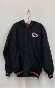 NFL Winter Hooded Parka Jacket Kansas City KC Chiefs Mens - Size S - Picture 1 of 9