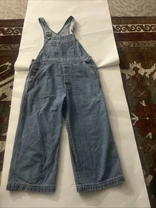 Gap Women's Vintage Denim Cropped Overall Small - Picture 1 of 7