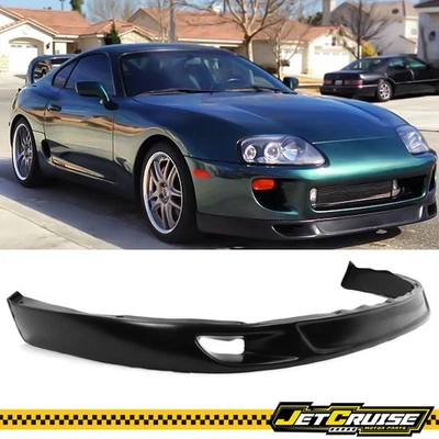 Se adapta a 93-98 Toyota Supra V2 estilo parachoques delantero alerón labial divisor - PU Foto 1 de 4