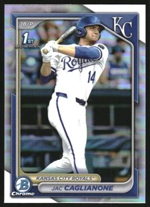 B6229- 2024 Bowman Chrome Draft Refractors BB 1-200 -You Pick- 15+ FREE US SHIP - Picture 1 of 313