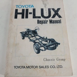 Toyota Hi-Lux Repair & Tune-Up Manual Book Original Chassis Group #98415 - Picture 1 of 6