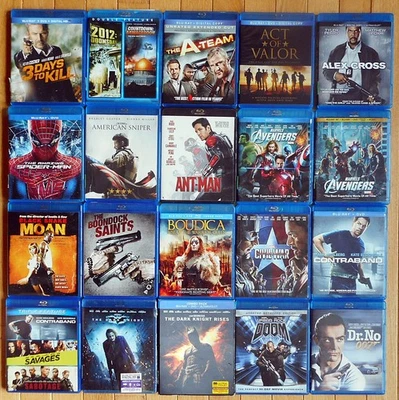 BLU-RAY Action and Superhero Movies - Pick and Choose your favorites! - Image 1 of 3