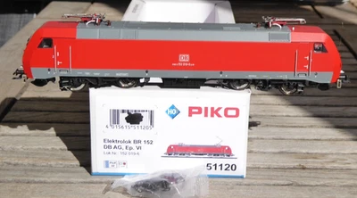 Piko 51120 H0 Locomotive Br 152 019-6 DB Ag Epoch 5/6 with Dss + LED Boxed - Image 1 of 4
