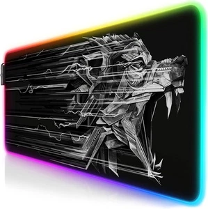 LED Alfombrilla para ratón XXL Gaming Mouse Pad 800x300 mm RGB Multicolor 7 - Imagen 1 de 7
