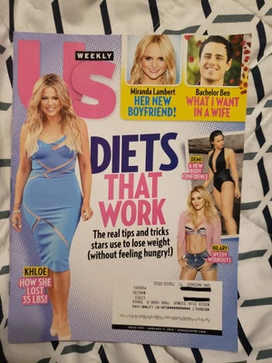 US Weekly January 11, 2016 Subscription Edition Cover: Khloé Kardashian - Image 1 of 2