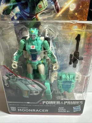 Transformers Power of the Primes Deluxe Class Autobot Moonracer - Image 1 of 4