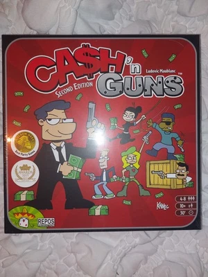 Cash N Guns Board Game 2nd Edition brand new - Image 1 of 2
