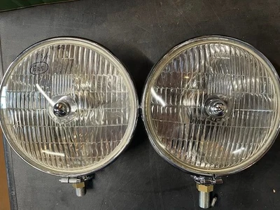 Lucas SFT700S Fog Lamp Pair, Mini Tiger SAAB 96 Bristol Austin-Healey TR4, rally - Image 1 of 4