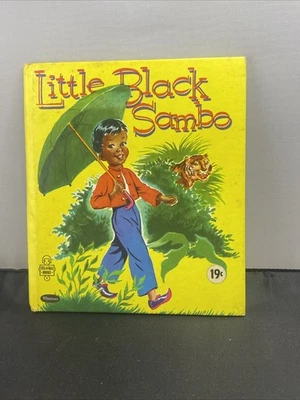 Little Black Sambo 1953 Vintage Whitman Tell-A-Tale Gladys Turley Michell - Image 1 of 4