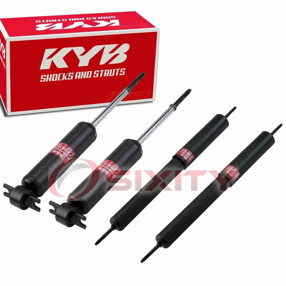 4 pc KYB Excel-G Front Rear Shock Absorber for Edsel Pacer 1958  qc - Image 1 of 4