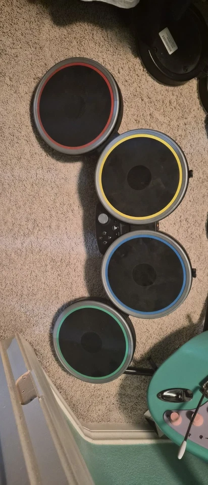 Rock Band 4 Rivals Wireless Drums PS4 PS5 PLAYSTATION SONY GAME FREE SHIPPING  - Image 1 of 1