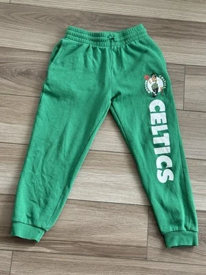 Boston Celtics Ultra Game Fleece Sweatpants Joggers Green Youth Large 14-16 NBA - Image 1 of 4