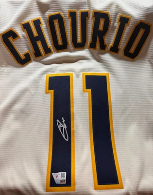 2025 Fanatics Under Wraps Jackson Chourio Signed Jersey Fanatics Authentic COA - Image 1 of 4