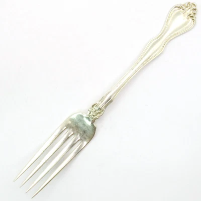 HORQUILLA PLATA ESTERLINA GEORGE & MARTHA WASHINGTON WESTMORLAND 7-1/8"" SIN MONOGRAMA Foto 1 de 4