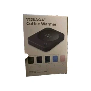 NUEVO VOBAGA Calentador de Taza de Café Negro 4 Horas Apagado Automático Plato Calentador de Café - Imagen 1 de 1
