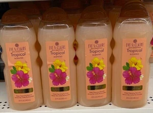 Eve St. Claire Bath Essentials TROPICAL Scented Moisturizing Body Wash 4 BOTTLES - Picture 1 of 2
