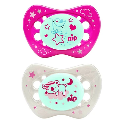 Nip Leuchtschnuller Night Silikon Nachtleuchtend/ Selbstleuchtend - Bild 1 von 4