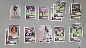 2024 Panini Minnesota Vikings Team Sticker Lot Justin Jefferson Jordan Addison - Picture 1 of 1