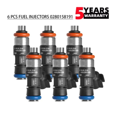 6x Inyectores de combustible para 2007 2008 2009 2010 2011 2012 2013 14 Mazda CX-9 3,5 L 3,7 L Foto 1 de 4