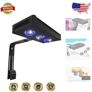 30W Aqua Knight V3 LED Reef Light with Timer & 3 Light Modes for Aquariums - Picture 1 of 11
