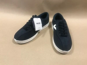 Tretorn Nylite Plus Wildleder Turnschuhe Schuhe Marineblau UK 7 - Bild 1 von 5