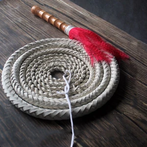 Kung Fu Whip Martial Art Wushu Whip Real Leather Genuine Leather Fitness Whips - Picture 1 of 39