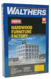 3044 Walthers Kit azienda mobili in legno duro angolare scala HO - Foto 1 di 1