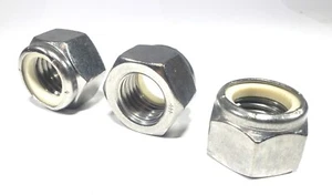 Fastenal 1"-8 Grade 18-8 NE 304-Stainless Steel Nylon Insert Lock Nut - Picture 1 of 5