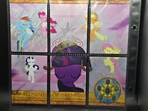 My Little Pony TCG Serie 1 "ELEMENTS OF HARMONY" Komplett Puzzle A 6 Set FOLIE - Bild 1 von 13