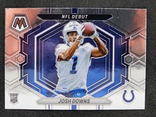2023 Mosaic NFL Debut Josh Downs ND-15 Rookie Base Card