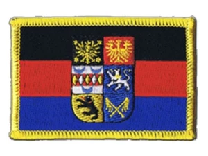 Deutschland Ostfriesland Aufnäher Flaggen Fahnen Patch Aufbügler 8x6cm - Picture 1 of 1