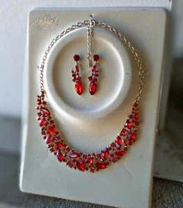 Statement Necklace and Earring Set Fashion ASHLEY COLLECTION. NEW  - Picture 1 of 4