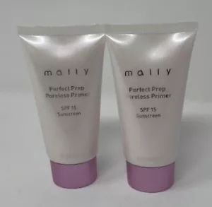 MALLY Perfect Prep Poreless Primer - Lot Of 2 1oz/30mL NWOB - Picture 1 of 2