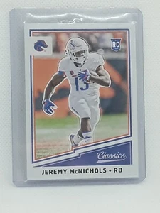 Jeremy McNichols 2017 Classics Football - #246 RC - Boise State Broncos - Picture 1 of 2