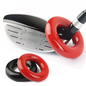 Golf Swing Weight Ring Practice Training Warm up men women golf donuts Black - Picture 1 of 8