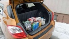 Rear Trunk Envelope Style Mesh Organizer Cargo Net for TOYOTA MATRIX 2009-2014