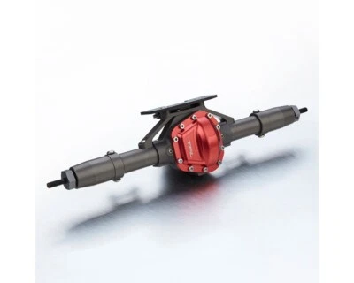 TFL Racing Antriebseinheit hinten komplett V2 für Axial SCX10 rot TC1507-22T  - Bild 1 von 4