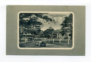 Craigville, Barnstable MA postal, gente, coches divertidos fuera de Chiquaquett Inn - Imagen 1 de 3
