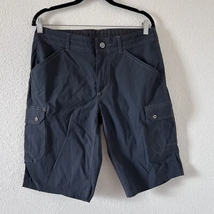KUHL Hiking Camping Born in the Mountains Nylon Men’s Cargo Shorts 32 Outdoors - Picture 1 of 12