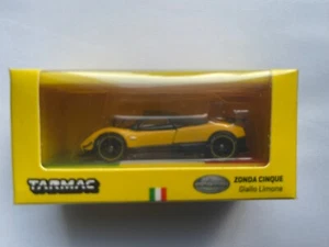 1/64 PAGANI ZONDA CINQUE TARMAC (GIALLO LIMONE) π SEALED - Picture 1 of 8
