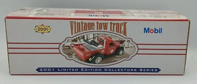Mobil Vintage Tow Truck Ltd Edt. Collector Series Diecast 1:18 Coin Bank! 2001 - Image 1 of 4