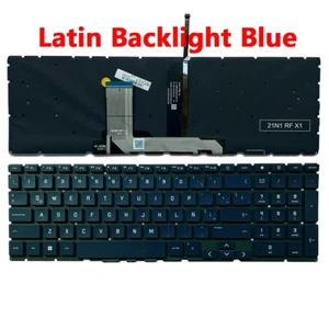 Teclado latino para HP Victus 15-FA 15-FA0000 15-FA0001nx 15-FA0031DX retroiluminado - Imagen 1 de 1