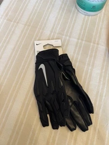 Nike Lineman Fußball Handschuhe D-Tack 6.0 gepolstert schwarz Gr. M Jugend GF0655-937 - Bild 1 von 5