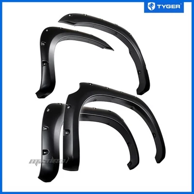 Fit 2007-2013 Toyota Tundra TYGER Bolt-Riveted Style Fender Flare Foto 1 de 4